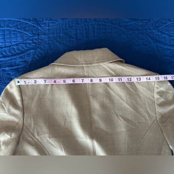 Pendleton 100% Wool Women's Tan Blazer - Picture 10 of 10